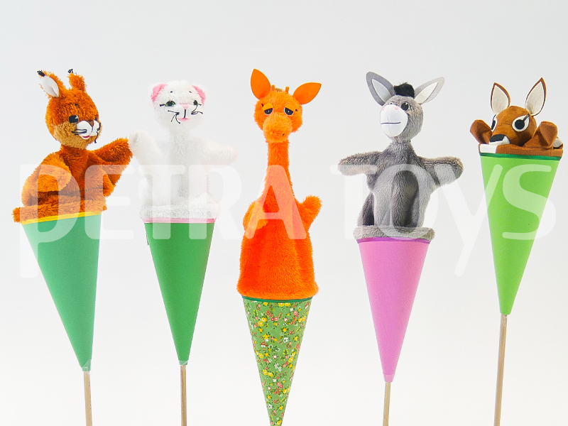 Cone puppets